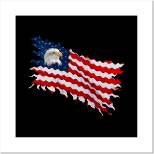 USA Flag - Independence Day Posters and Art